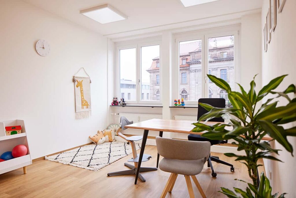 Therapieraum Praxis Katharinengasse Nürnberg